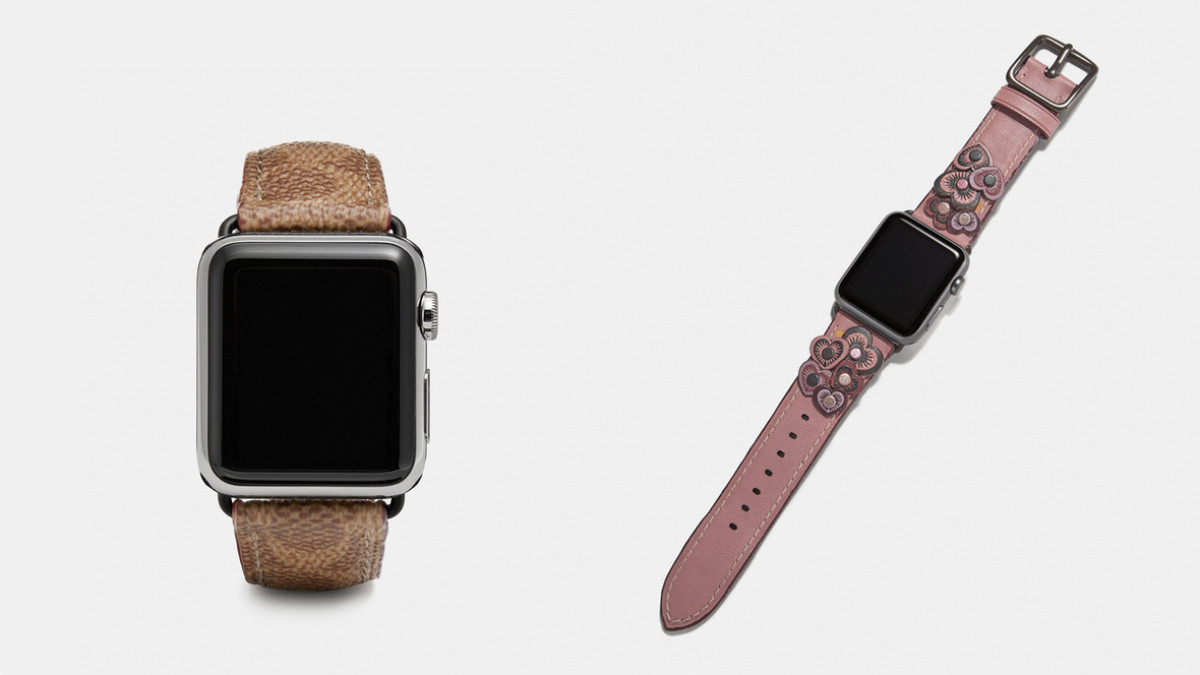 Coach is refreshing its Apple Watch band collection for the summer