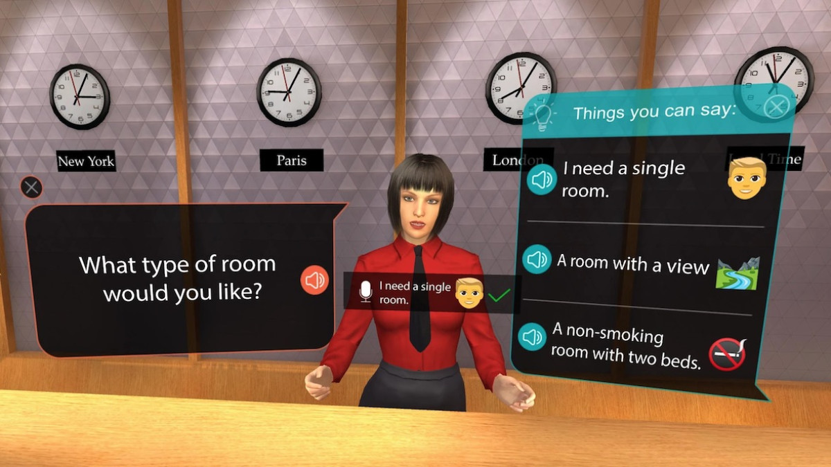 Week 9: Husain's VR diary – Learning a new language in VR