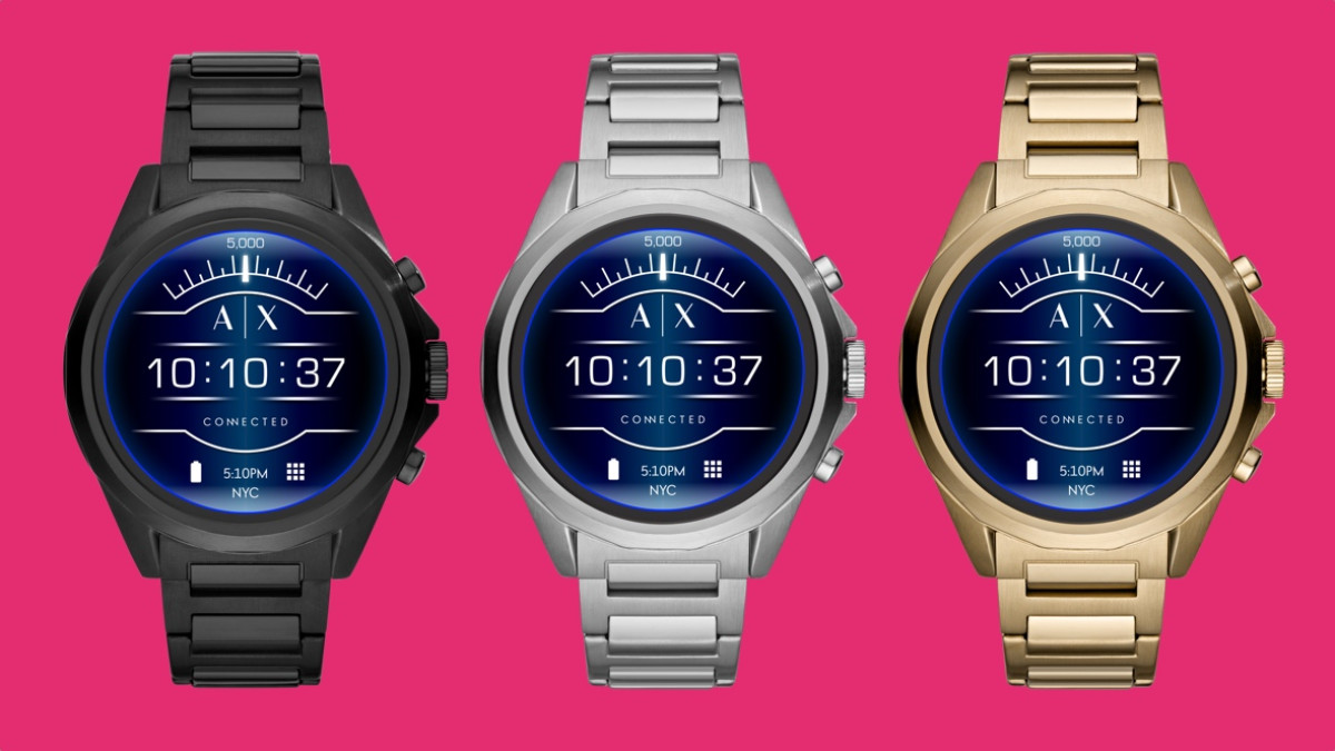 Armani Exchange goes all touchscreen with first Wear OS smartwatch