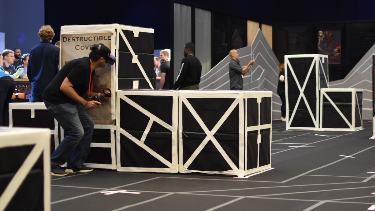 Oculus' arena-scale Quest mixed reality is trippy and fantastic