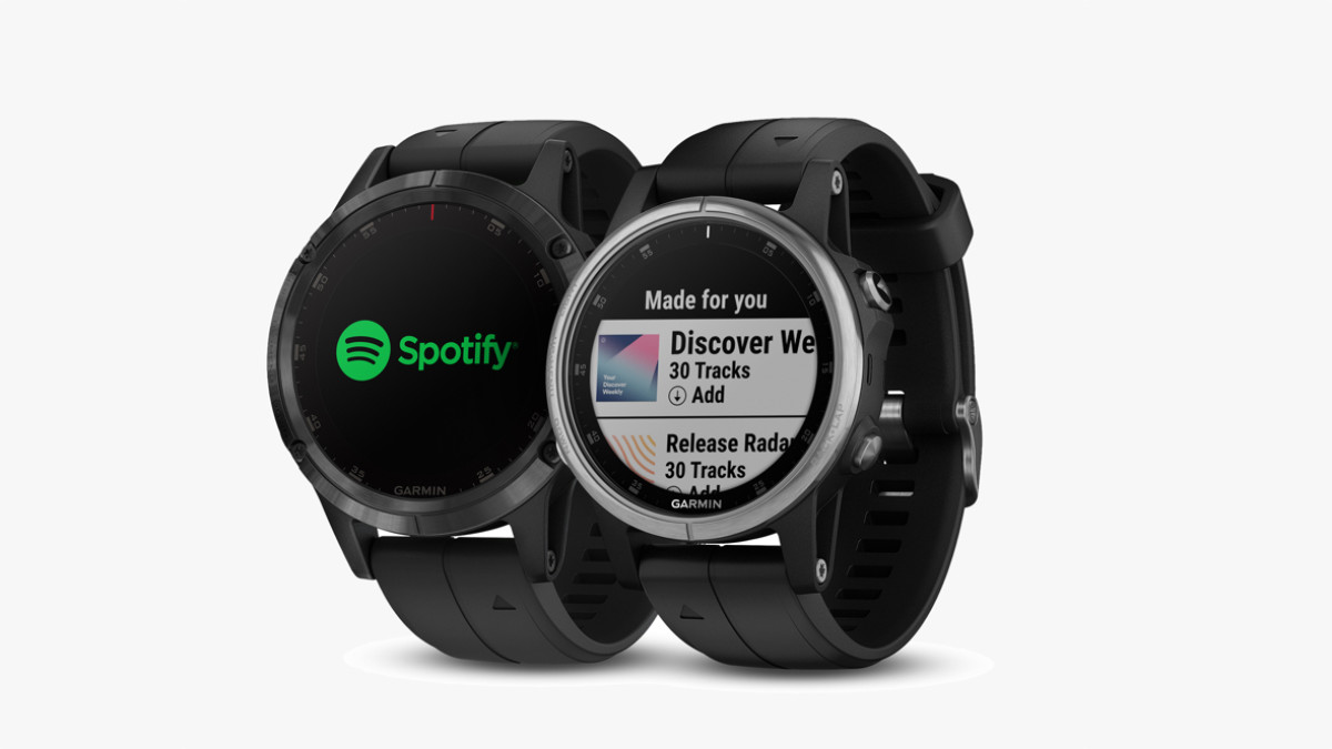 Spotify arrives on Garmin watches, starting with the Fenix Plus line