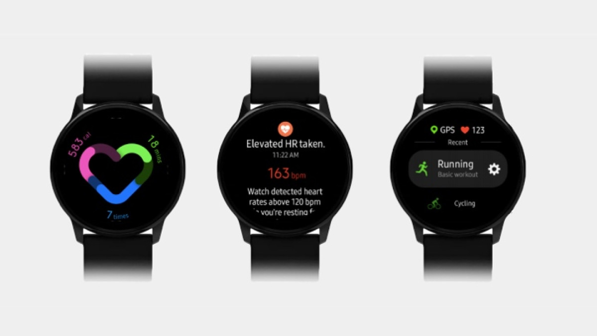 Samsung Galaxy Watch Active's answer to Apple Watch Activity Rings shown off