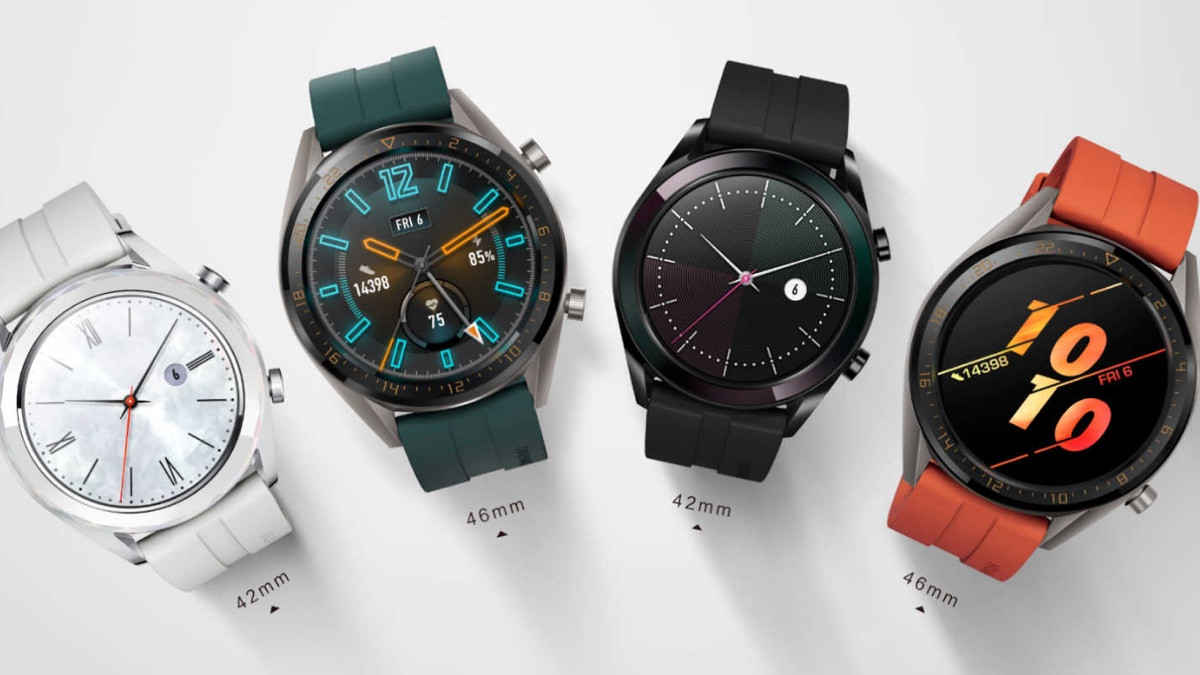 Huawei Watch GT Active and Elegant editions officially unveiled