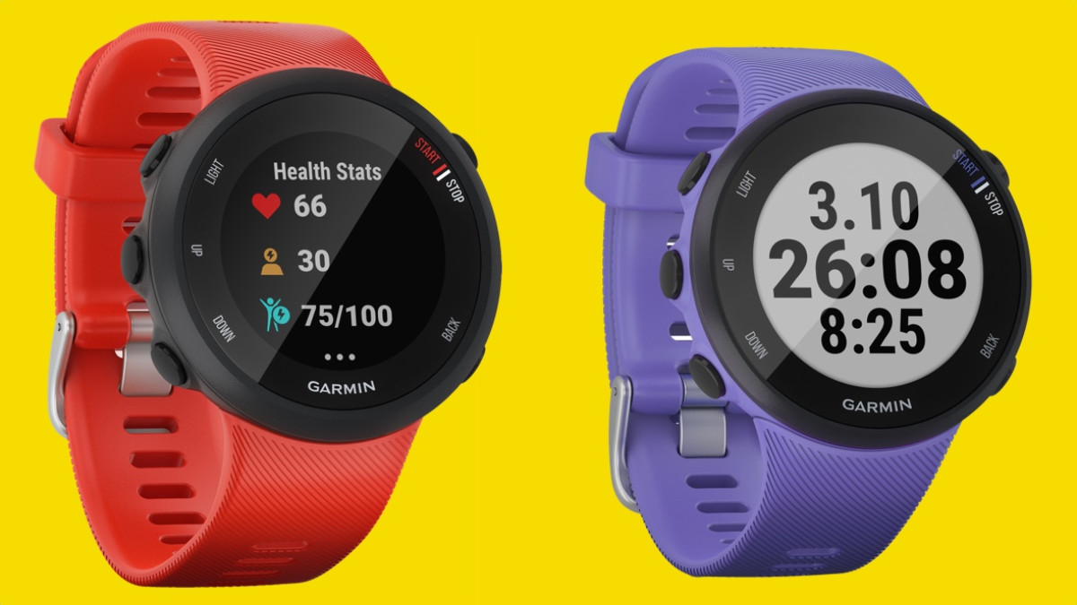 Garmin's Forerunner 45 and 45S will meet the needs of big and small wrists
