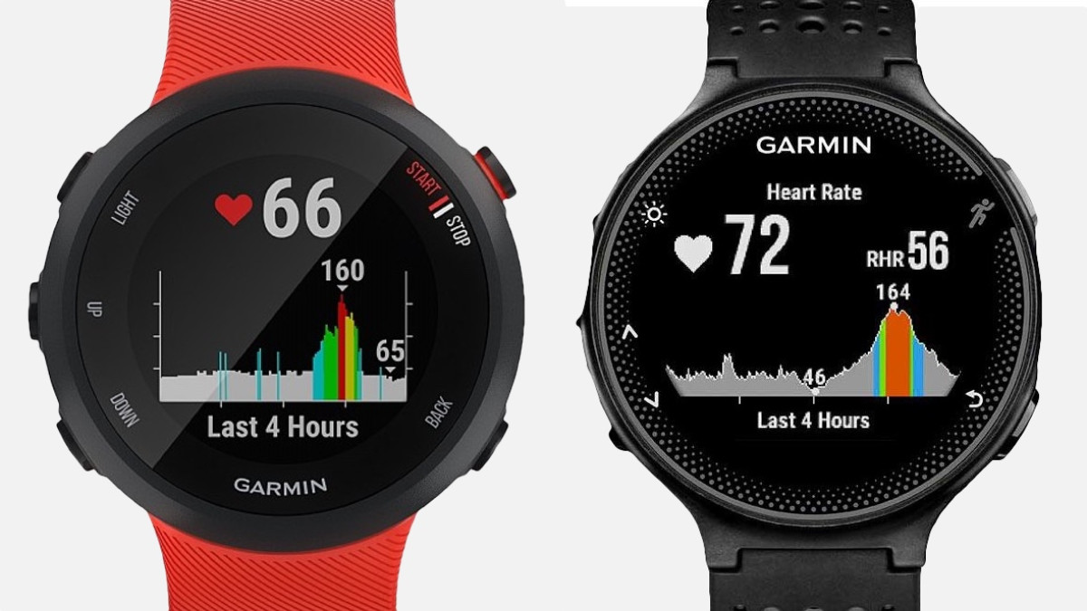 Garmin Forerunner 235 v Forerunner 45: Cheap running watches compared