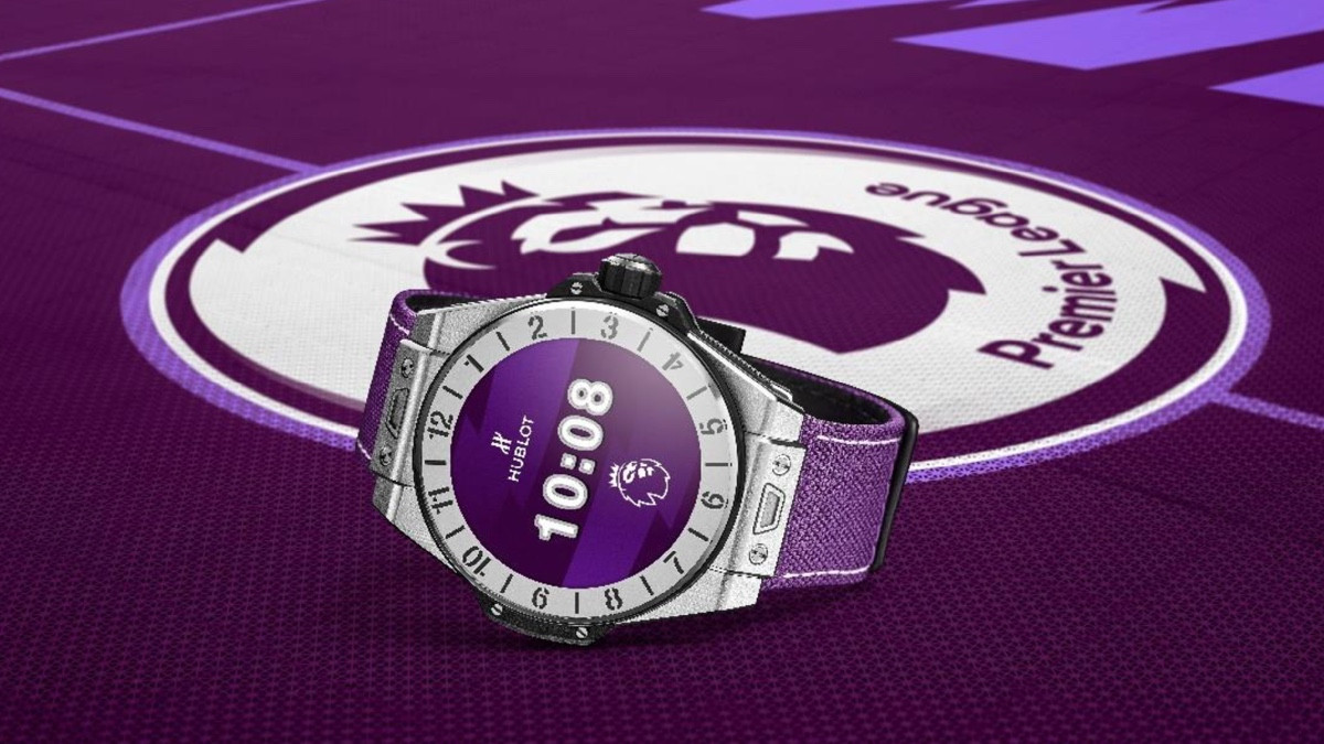 Hublot launches Big Bang e Premier League smartwatch – and it’s purple