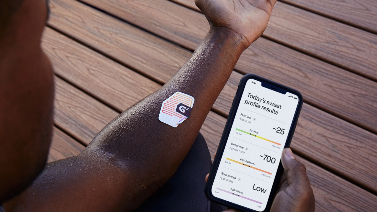 Gatorade launches smart GX Sweat Patch sensor