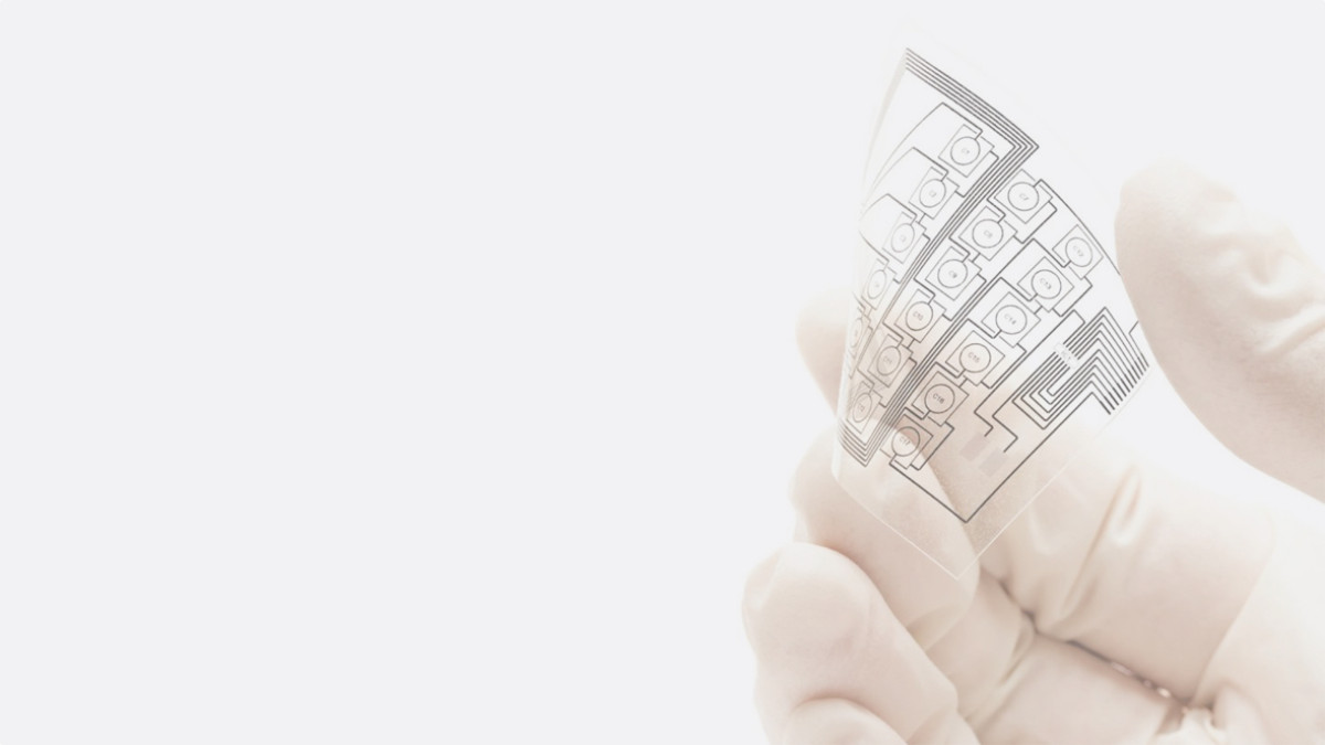 Samsung built a stretchy wearable that can show off your heart rate
