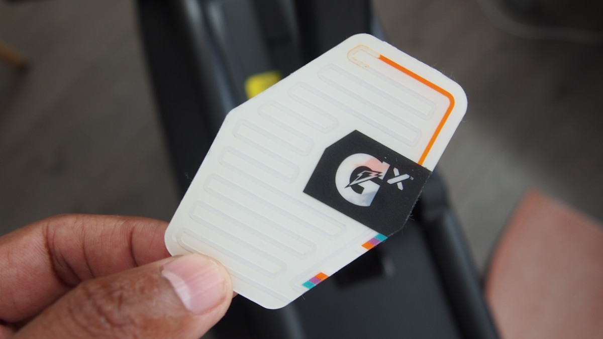 Let's talk about sweat: We tracked hydration with the Gatorade Gx smart patch