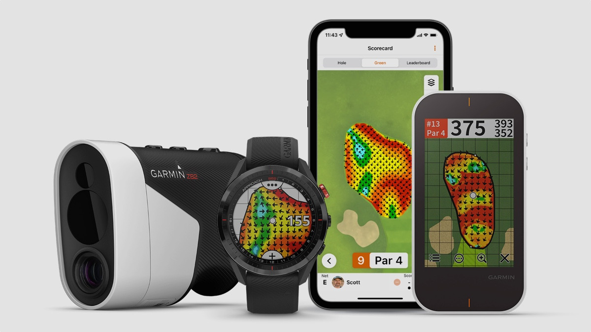 Garmin golf watch update adds green contour feature
