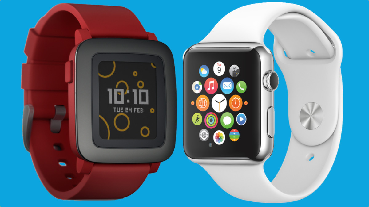 Pebble Time v Apple Watch: The iPhone compatible smartwatch fight