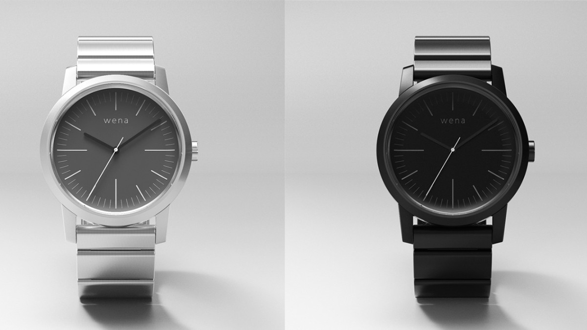 Sony seeks crowdfunding for the Wena smartwatch