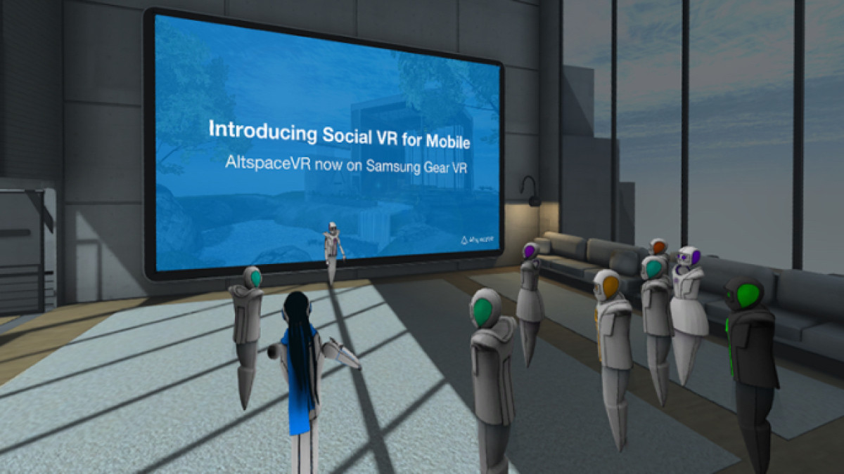 AltspaceVR's chatroom is coming to Samsung Gear VR