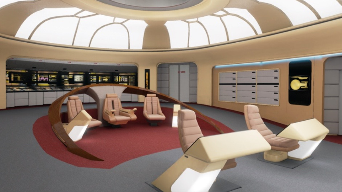 3D artist building a VR tour of Star Trek's USS Enterprise-D
