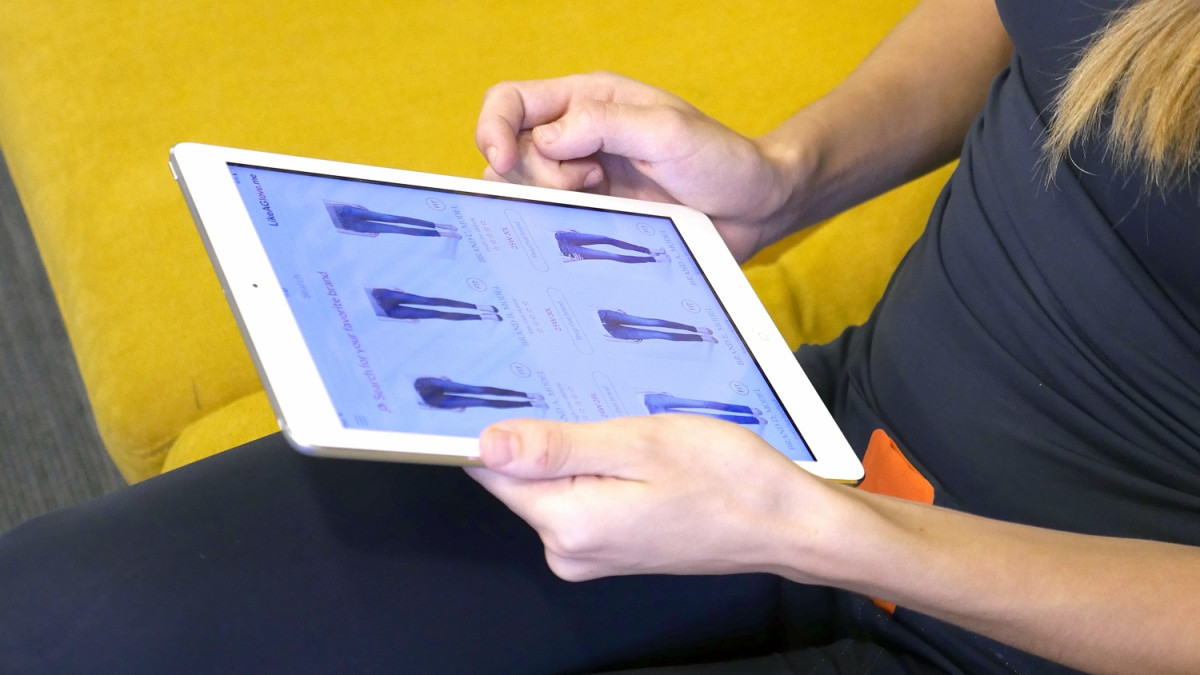 New smart leggings help you pick the perfect pair of jeans