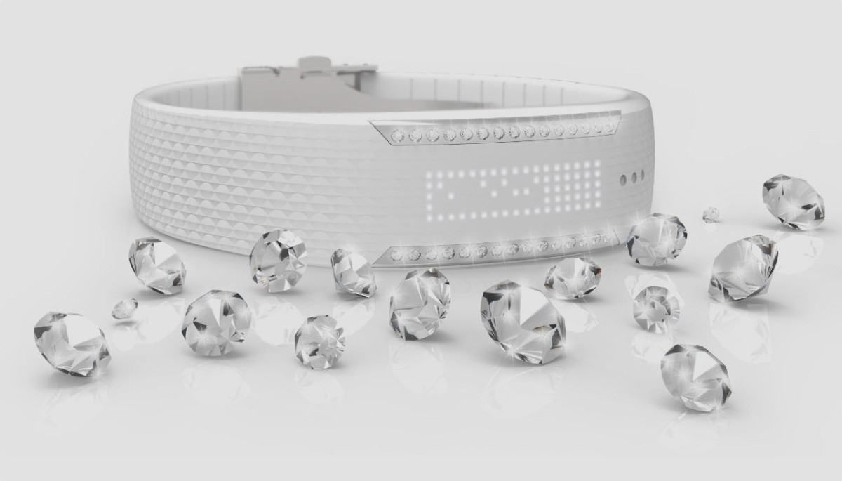Polar Loop Crystal is a Swarovski studded bling band