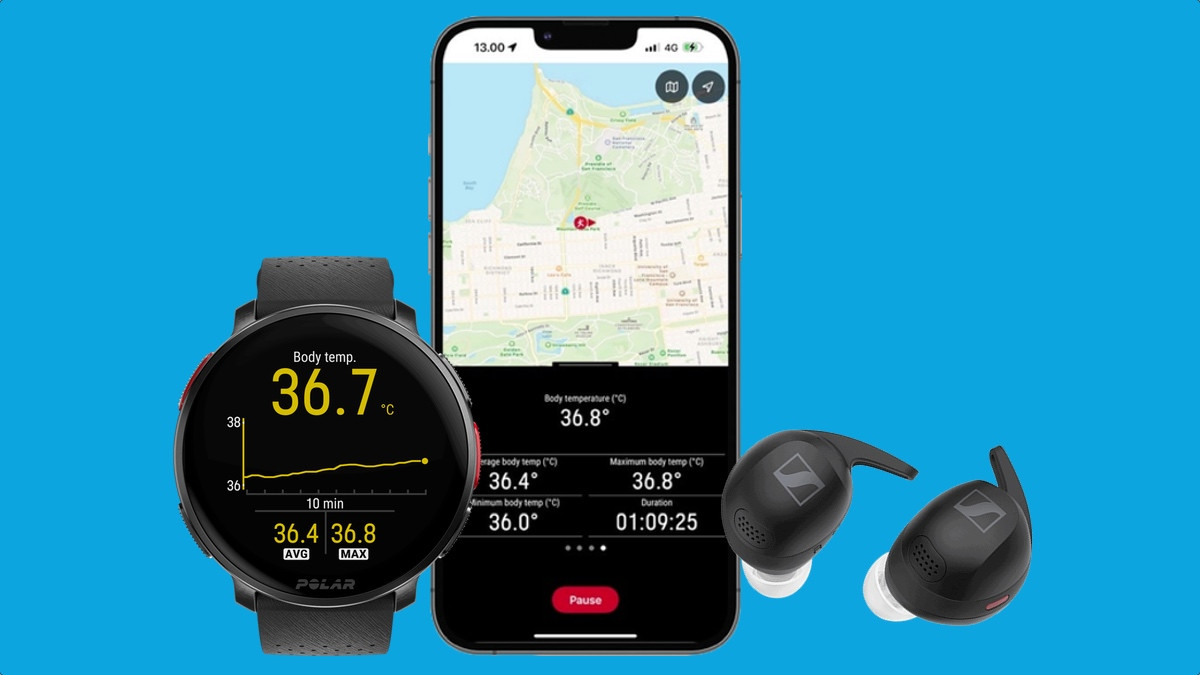 Sennheiser's Momentum Sport earbuds can sync with Polar sports watches in real-time