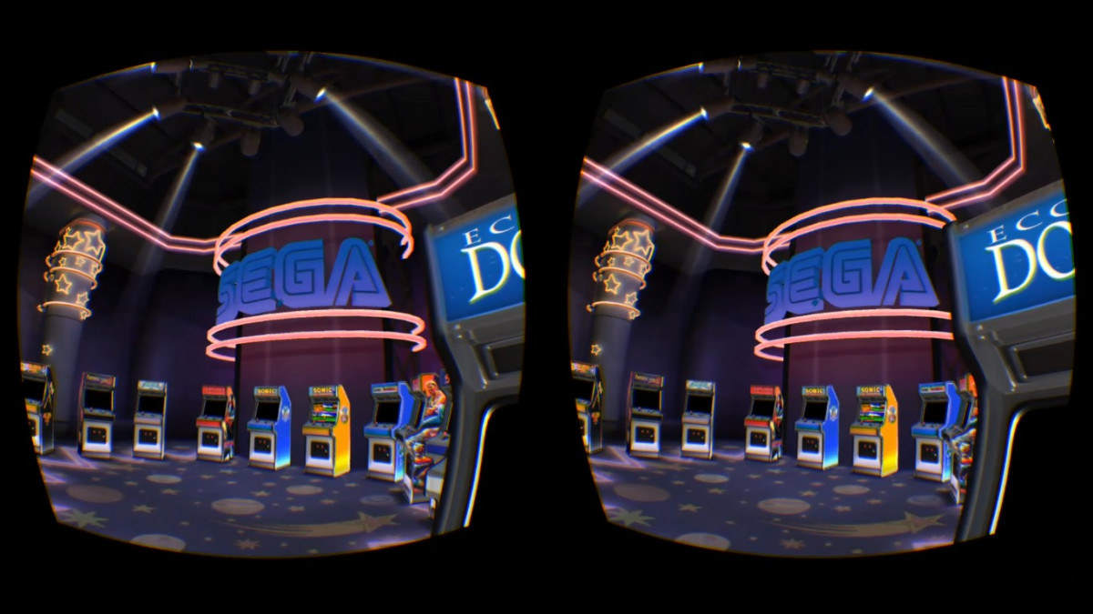 Play Pac-Man and Sonic in Oculus' virtual Arcade for Samsung Gear VR