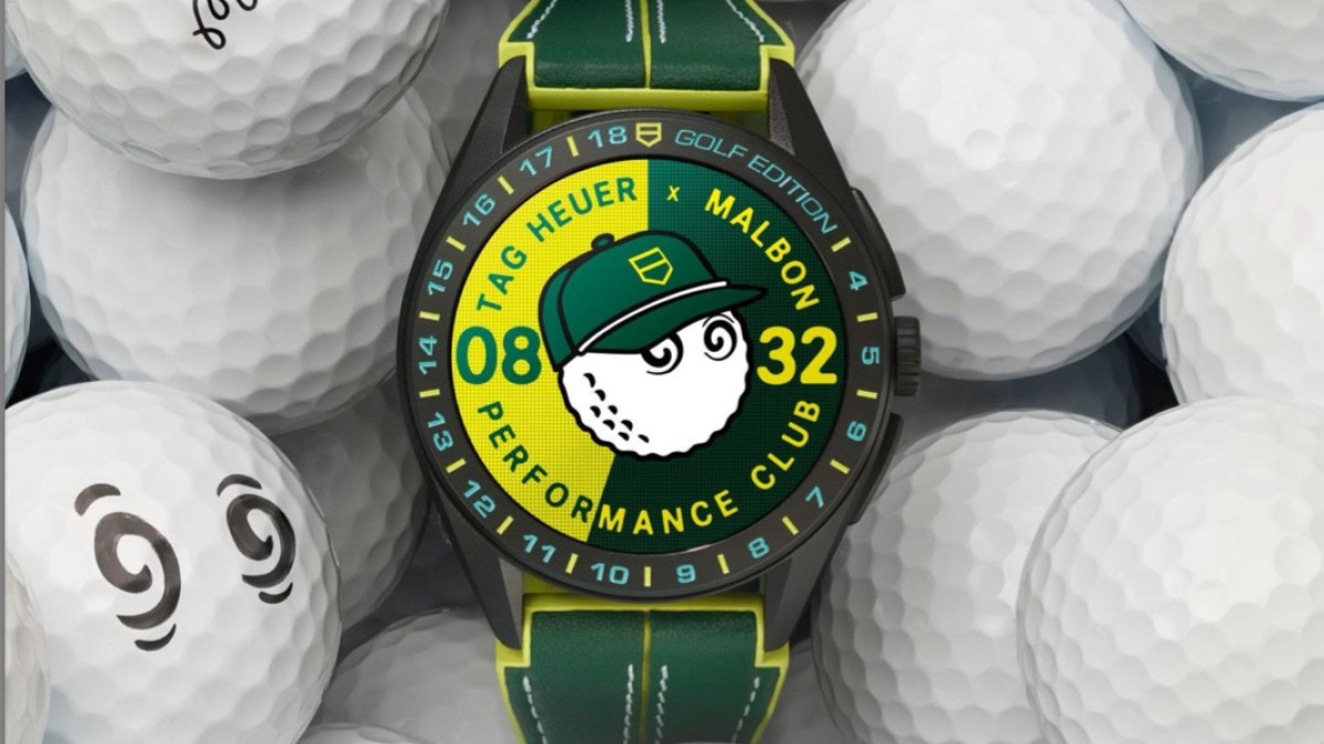 TAG Heuer Connected Calibre E4 gets Malbon Golf collaboration