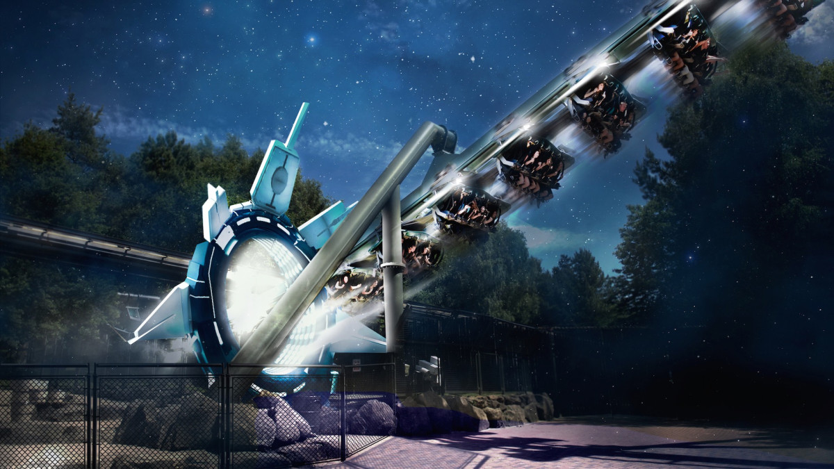 Galactica is a virtual reality rollercoaster opening at Alton Towers in April