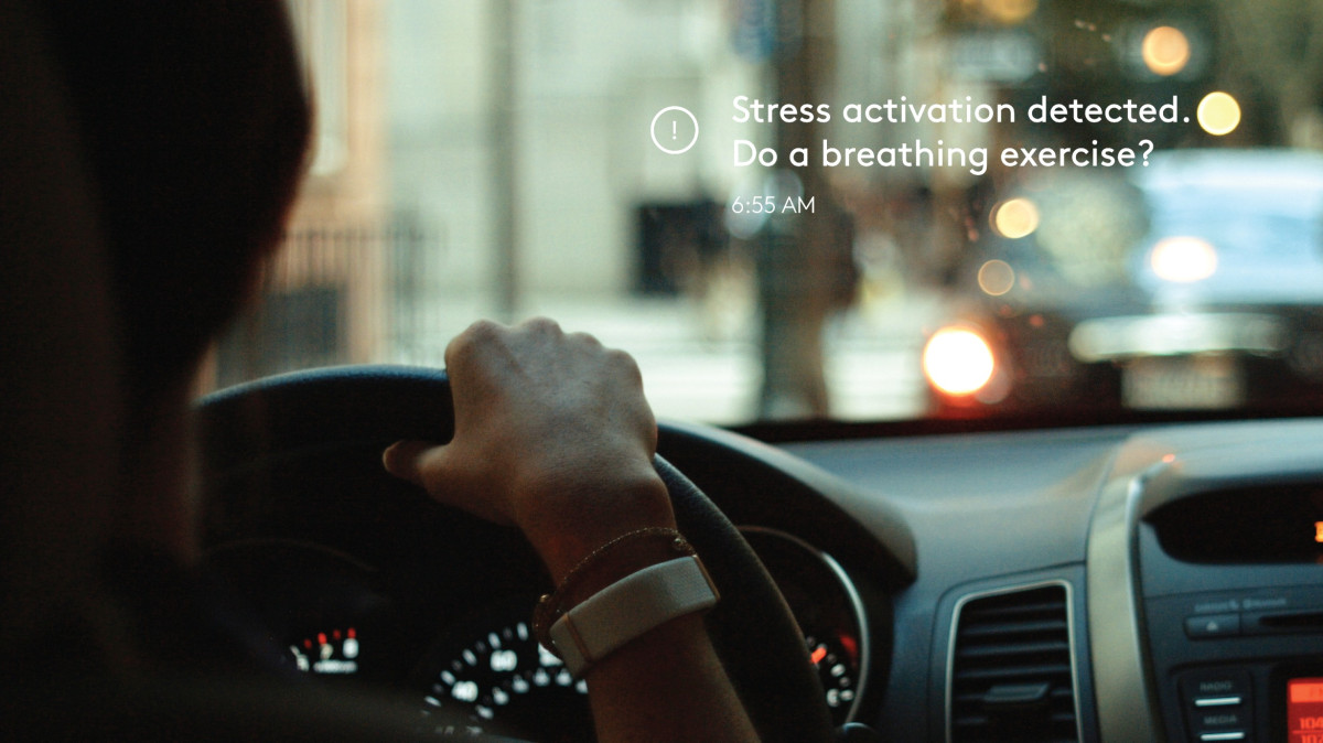 Olive band tracks your stress levels and stops you hulking out