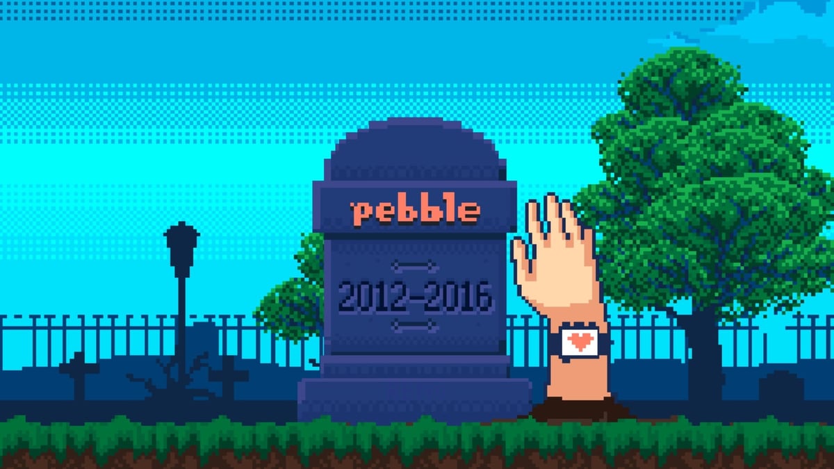new pebble smartwatch graphic