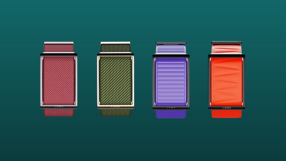 Luna Band in four finishes