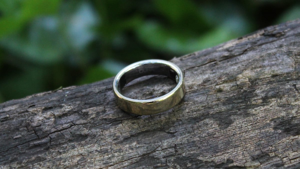 oura ring 5 on tree wide angle