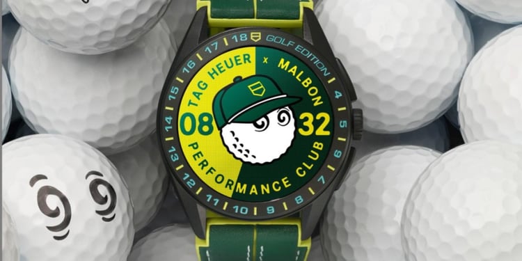 TAG Heuer Connected Calibre E4 gets Malbon Golf collaboration