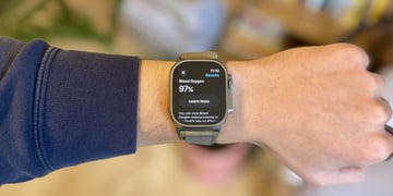 Apple Watch Ultra 2 blood oxygen result