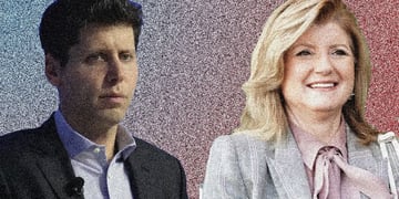 Sam AltMan and Ariana Huffington