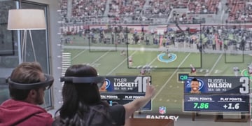 Microsoft imagines watching the Superbowl through HoloLens