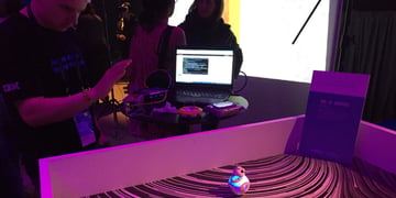 Moving BB-8 using the Force (of wearables)