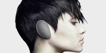 These sci-fi style headphones want to take on smart earbuds