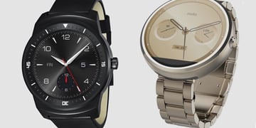Moto 360 v LG G Watch R: Battle of the round Android Wear smartwatches