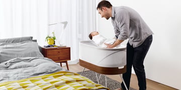 Auto rock: This Yves Béhar designed smart crib will rock your baby back to sleep