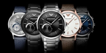 Emporio Armani Connected hybrid smartwatches now available