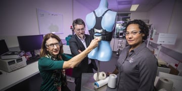 The Bionic Bra transforms into a sports bra when you need it to