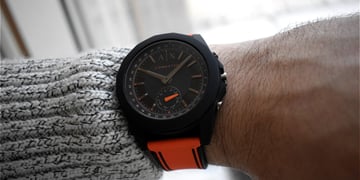 Armani Exchange's first hybrid smartwatch has rugged good looks