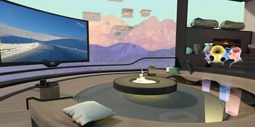 Facebook's Oculus Rooms on Gear VR is good for chat, TV and games