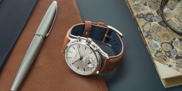 This stylish hybrid smartwatch will give you two years of battery life