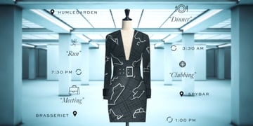 Wearable tech at NYFW 2017: Data dresses, LEDs, NFC and VR fashion shows