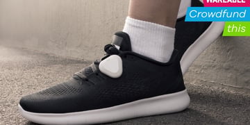Shft IQ is a wearable pod that coaches you through your run