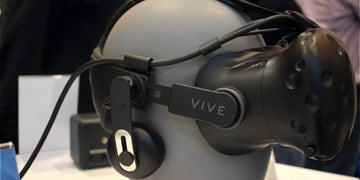 You can ditch the HTC Vive's headstrap for a better one with audio on 6 June