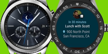 Samsung Gear S3 v Tag Heuer Connected Modular 45
