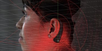This dystopian earpiece wants to warn you against AI voices