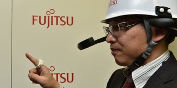 Fujitsu testing smart ring that lets you write in the air