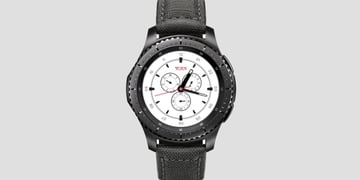 Samsung's special edition TUMI Gear S3 is made for the frequent flyer