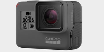 GoPro Hero6 Black captures 4K video at 60fps, and is available today