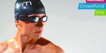 Zwim gives swimmers a heads-up display through its goggles